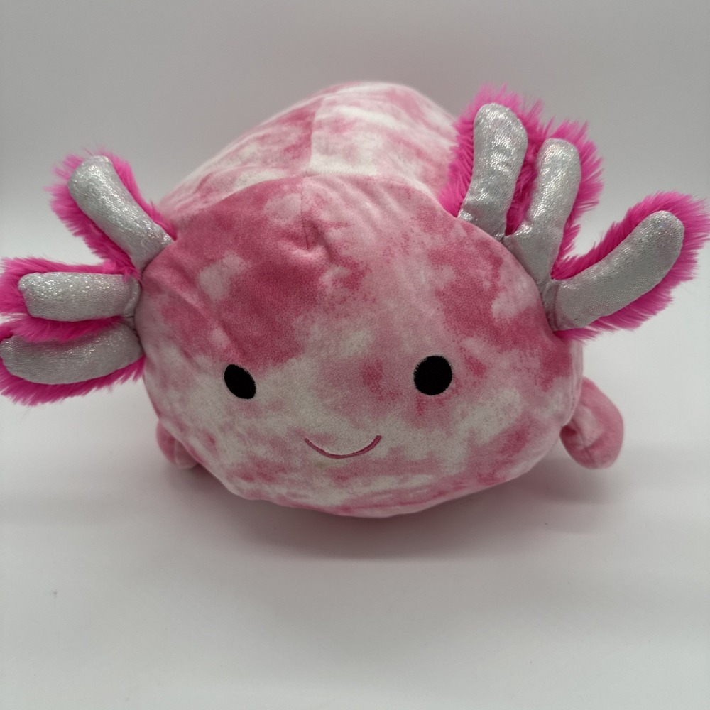 18" My‎ Smoochy Pals® Plush Axolotl  Pink